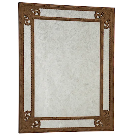 Mirror with Antique Surface